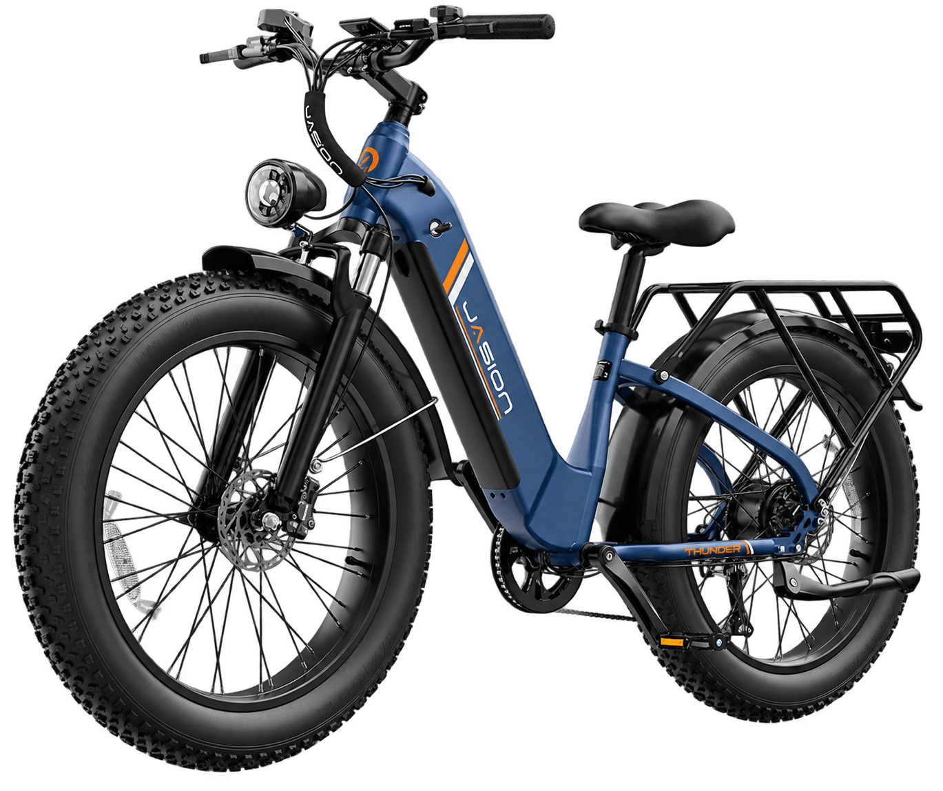 Jasion Thunder PRO electric bike in blue